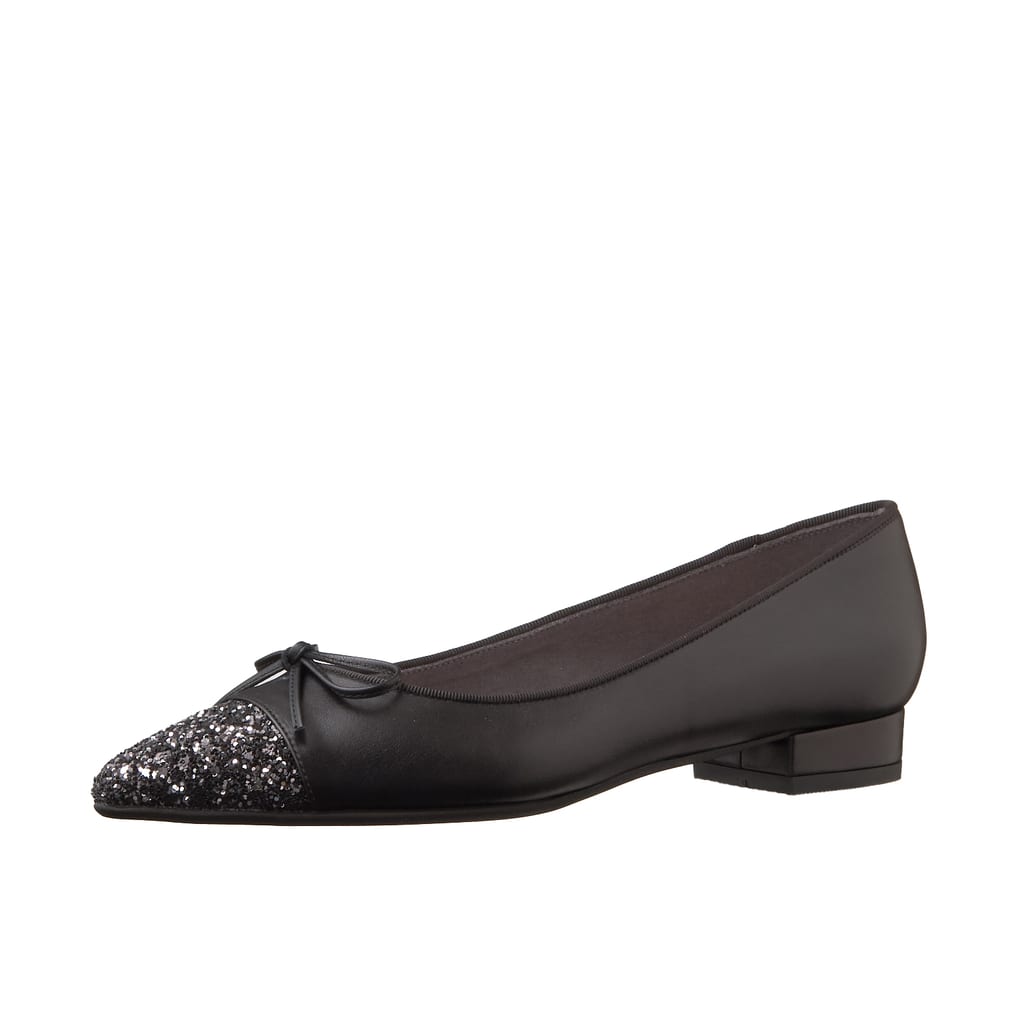 靴・バッグのダイアナ通販サイト ｜ グリッター ローヒール フラット