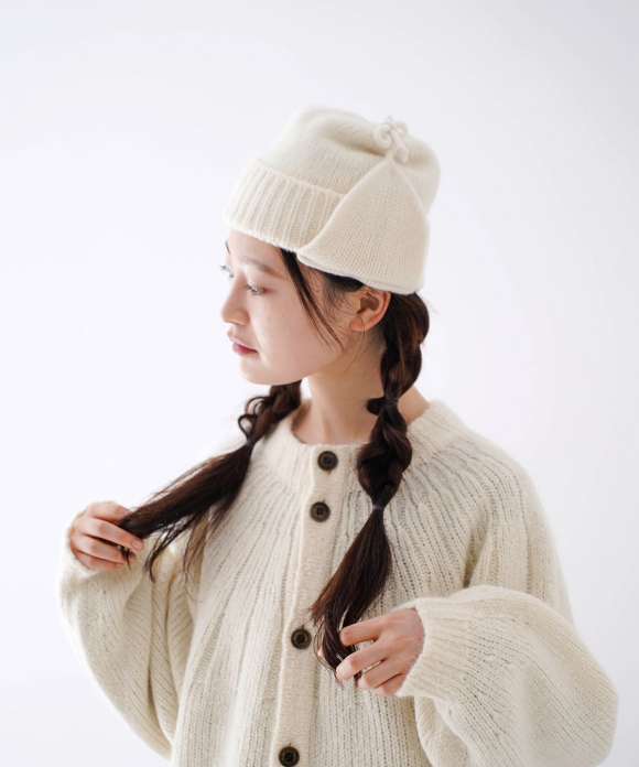 Wool Knitted Flight Cap｜nest Robe International Online Store