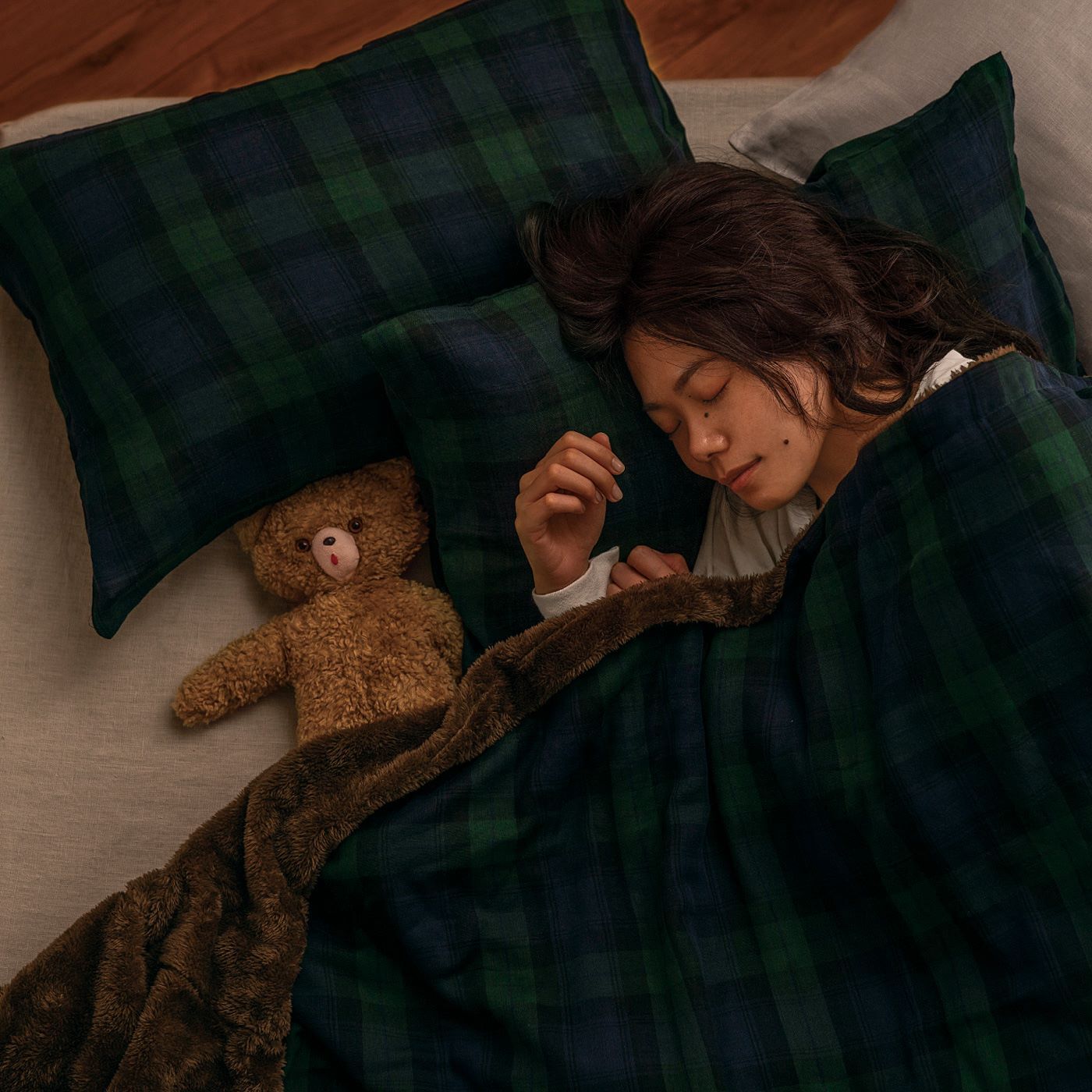 クーフゥ 心地よさ選べる ブラックウォッチの穏やかな眠り