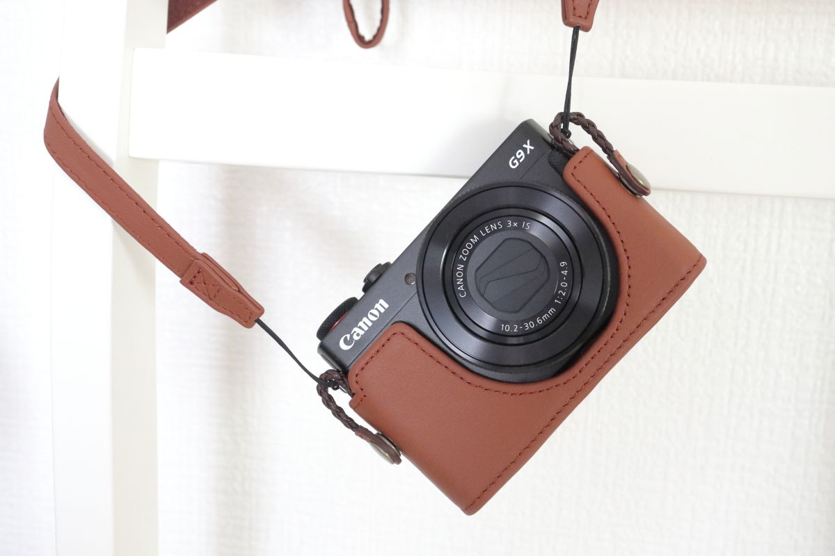 キヤノン PowerShot G9 X Mark II レビュー 《 第4回 》 カメラケース
