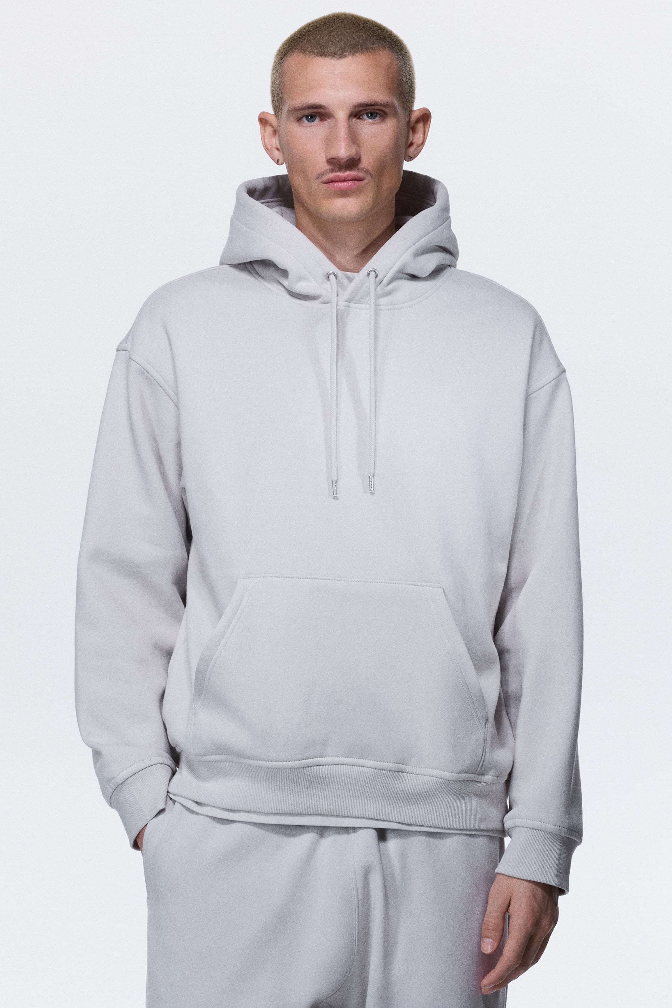 Loose Fit Hoodie - Pistachio green - Men | H&M US