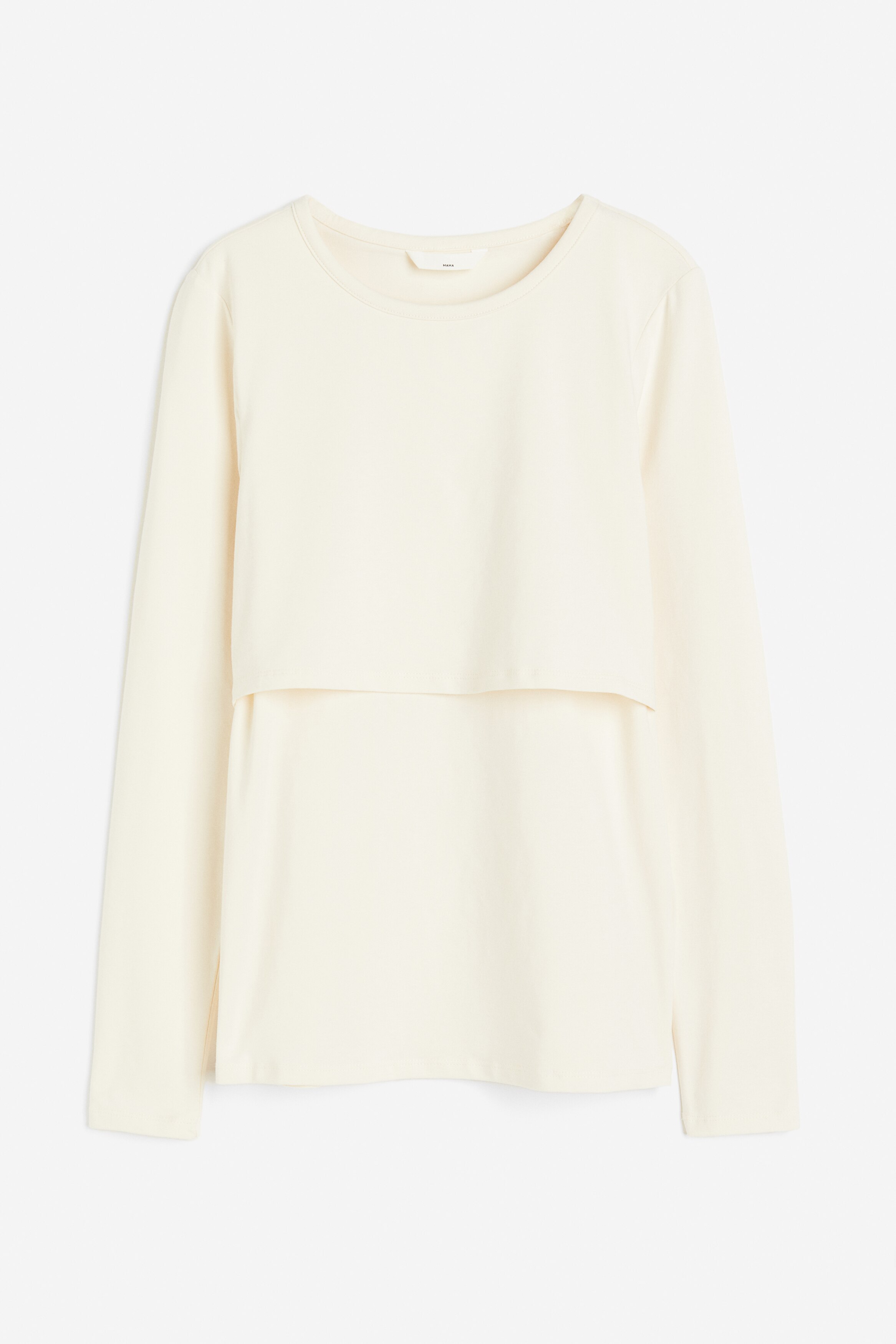 MAMA Nursing Top - Cream - Ladies | H&M US