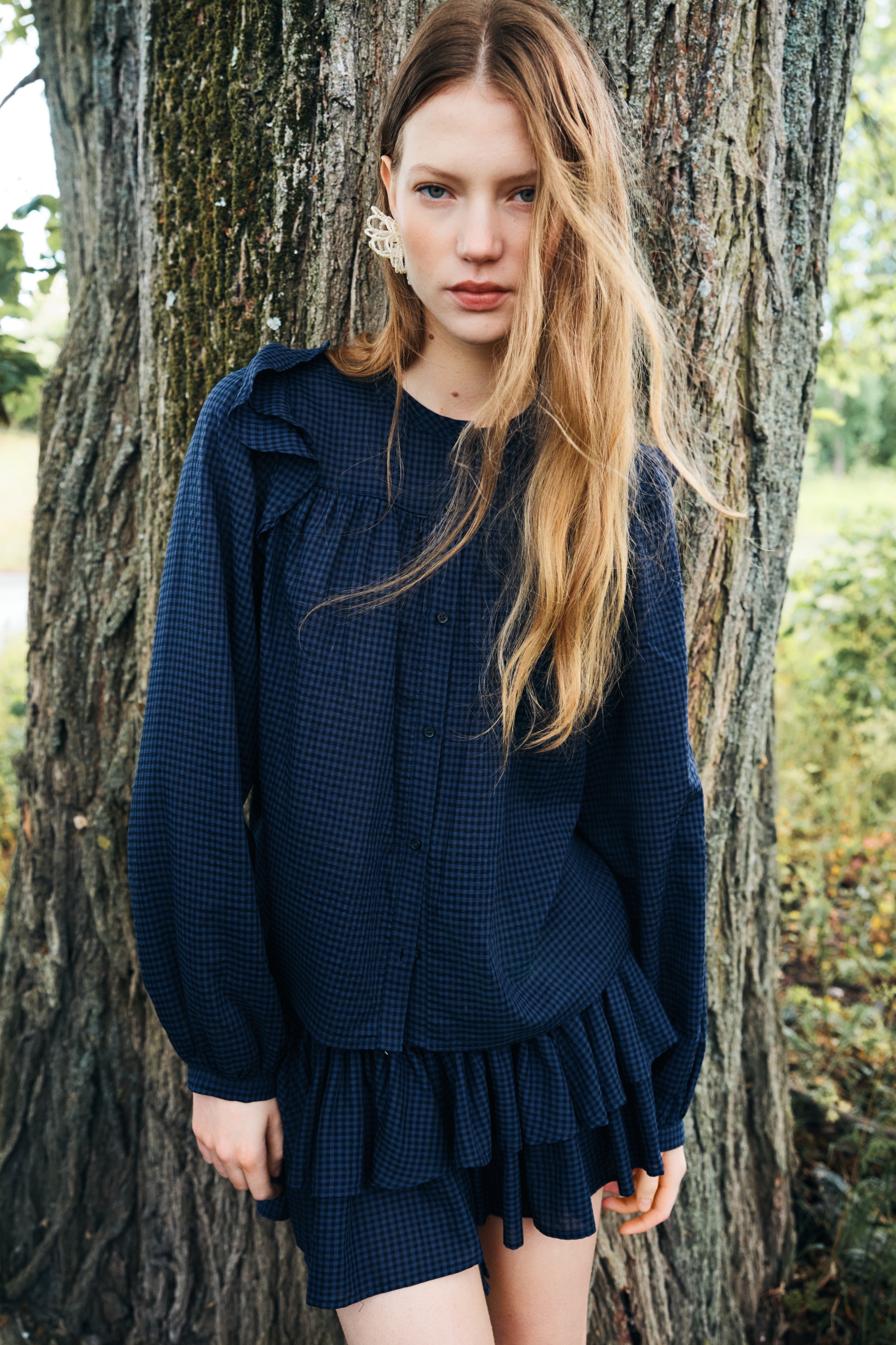 BURBERRY BLUE LABEL ピンク ノバチェック キャミソール バーバリー