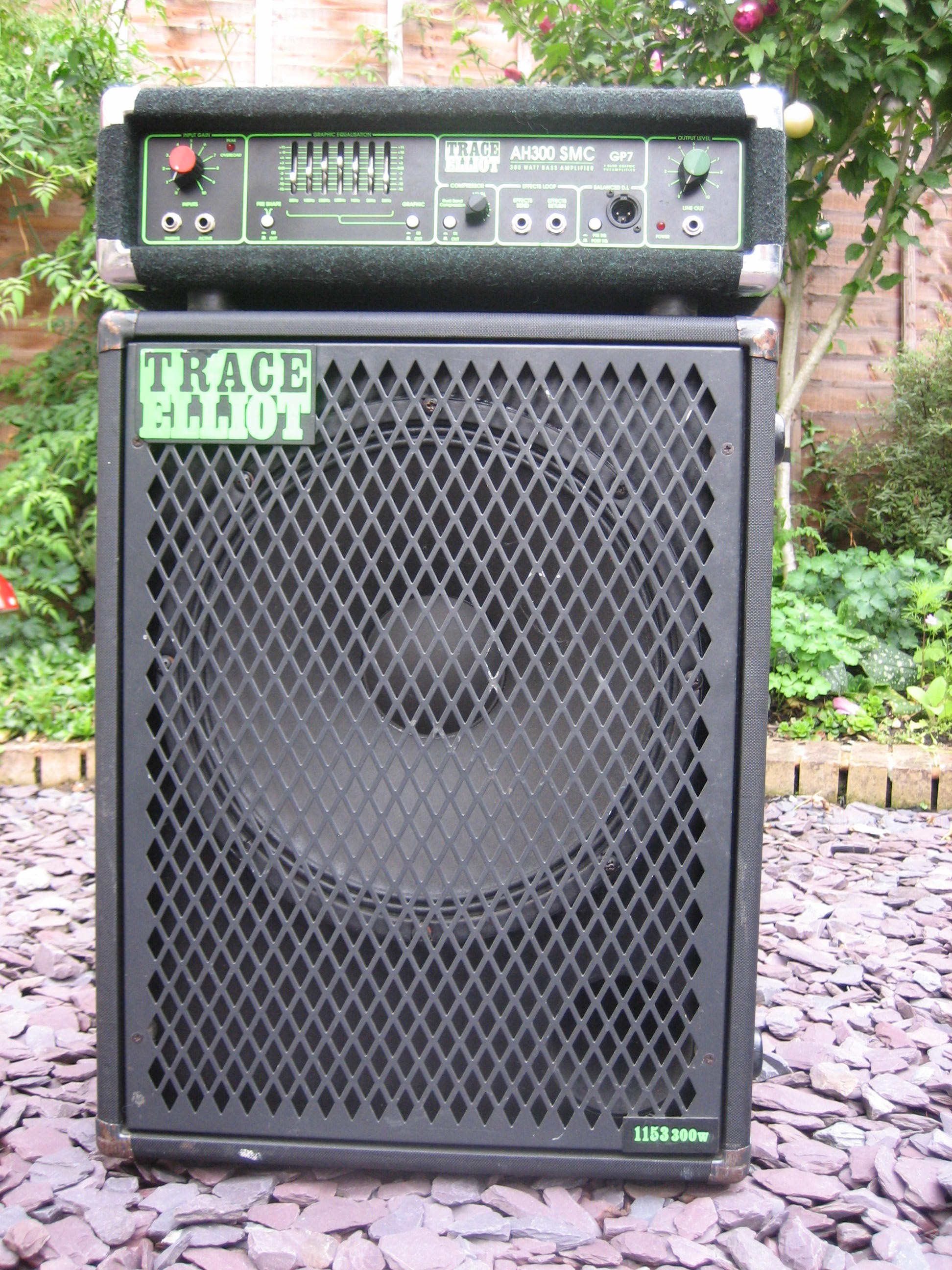 SOLD Trace Elliott AH300 SMC GP7 & 115 cab - Amps and Cabs For