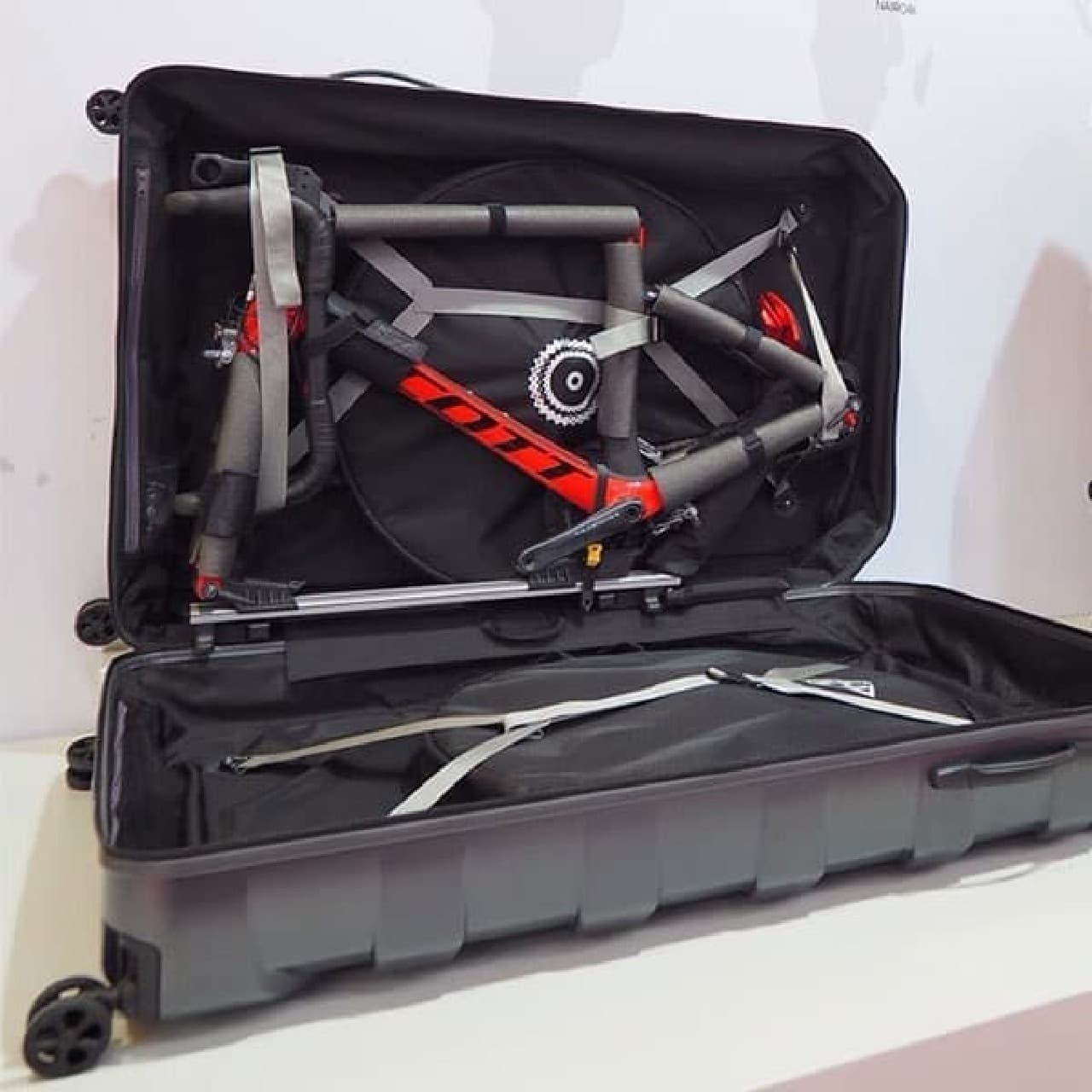 自転車を航空機に持ち込む―専用スーツケースTopeak「Pakgo X」で、出張