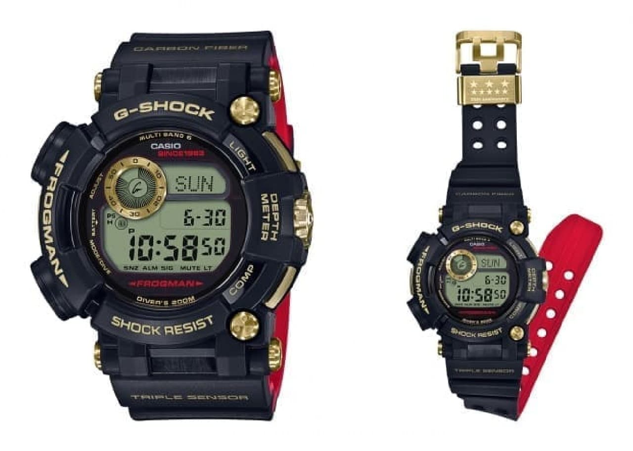 G-SHOCKに輝く金色の記念モデル「GOLD TORNADO（ゴールドトルネード