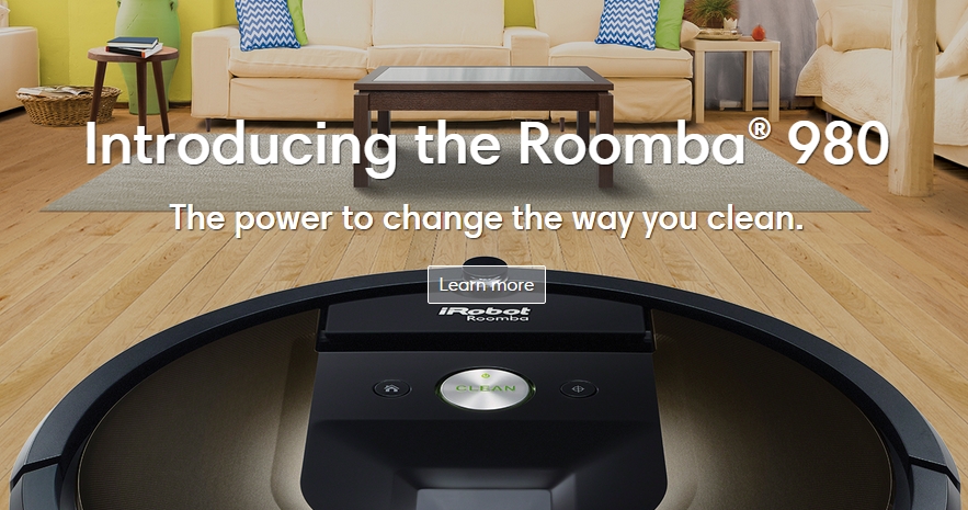 iRobotの「ルンバ980」、Wi-Fi接続＋カメラ搭載で900ドル 日本でも発売