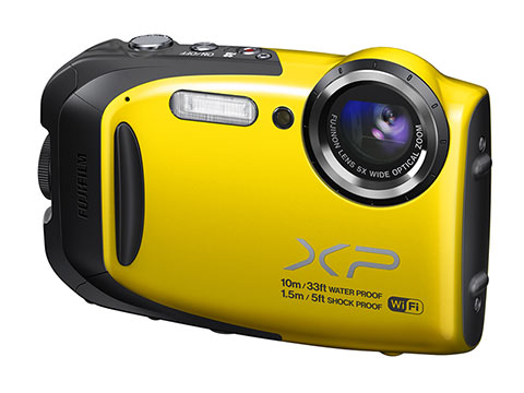 アクションカメラモード」搭載、タフネスデジカメ「FinePix XP70