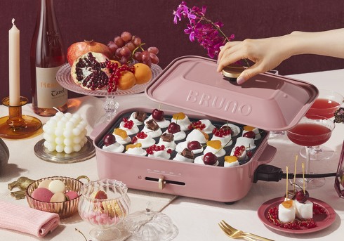 BRUNO】「コンパクトホットプレート」に5つの新色が登場！ ブランド10