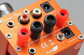 デスクトップで真空管サウンドを堪能できるキュートな奴、「CAROT ONE