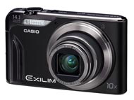 スリムボディに10倍ズーム、カシオ「EXILIM Hi-ZOOM EX-H15