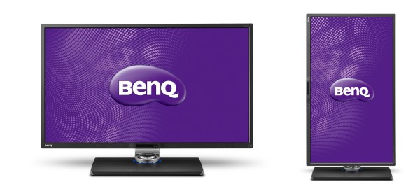 ベンキュー、フリッカーフリーで縦位置表示にも対応した32型4K液晶