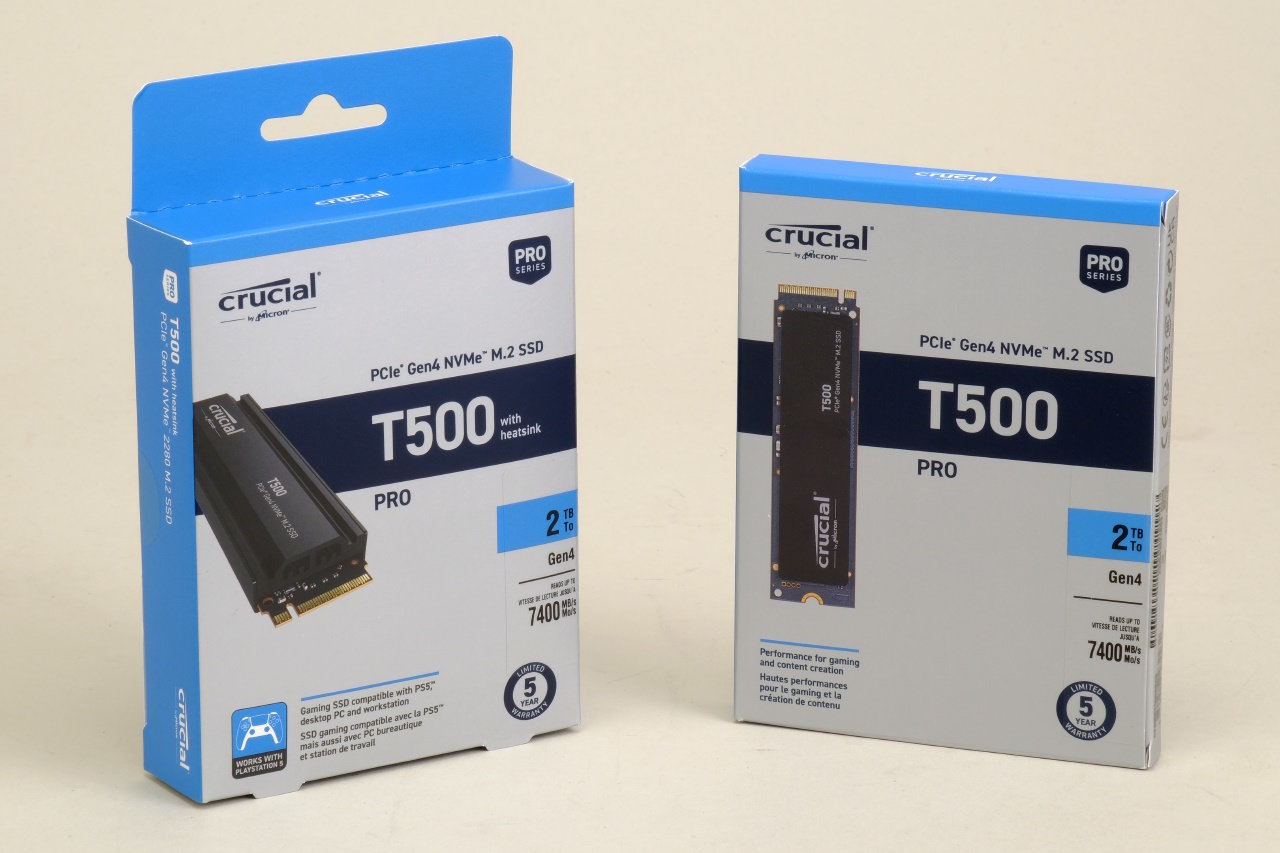PCIe 4.0対応M.2 SSDはここまで来た！ 「Crucial T500」の実力を