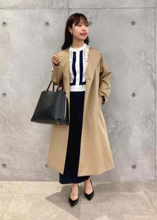 ROPÉ(ロペ) / ポリエステルチノノーカラーダブルコート (ジャケット