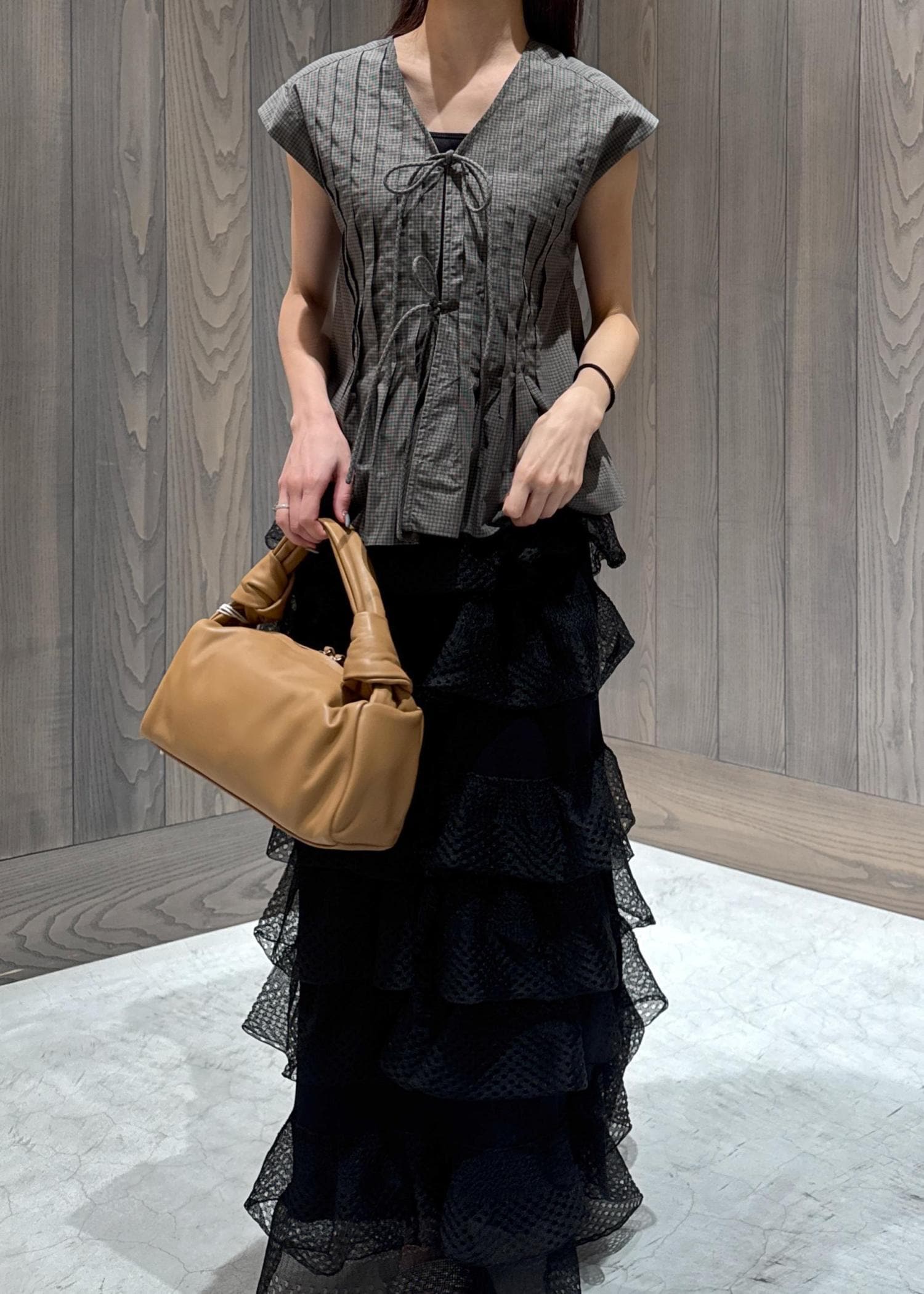 タックフレアジレブラウス / rio / ADAM ET ROPÉ FEMME ｜J'aDoRe JUN