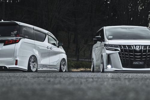 30系アルファード＆ヴェルファイア】エアサス＆組み立て21インチで狙う