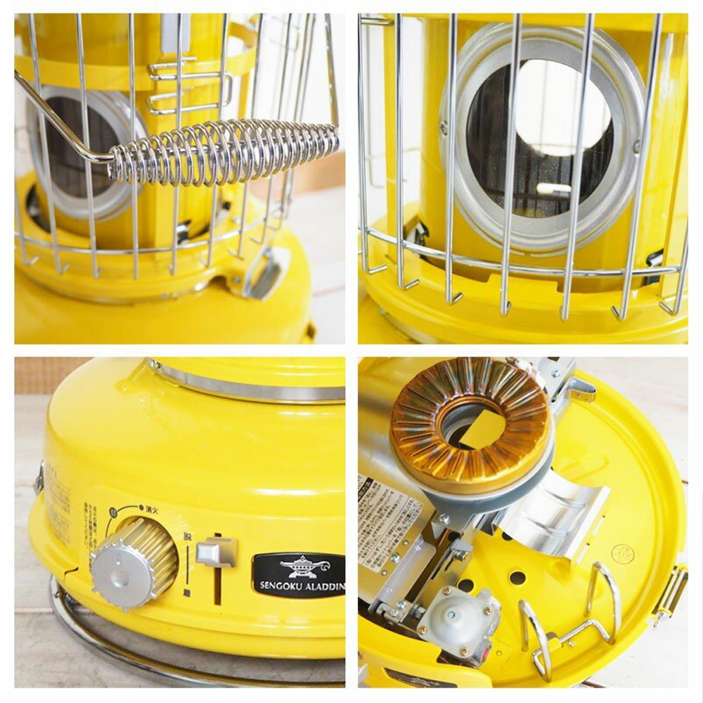 コンパクトサイズで持ち運びにも便利な アラジン ポータブルガス