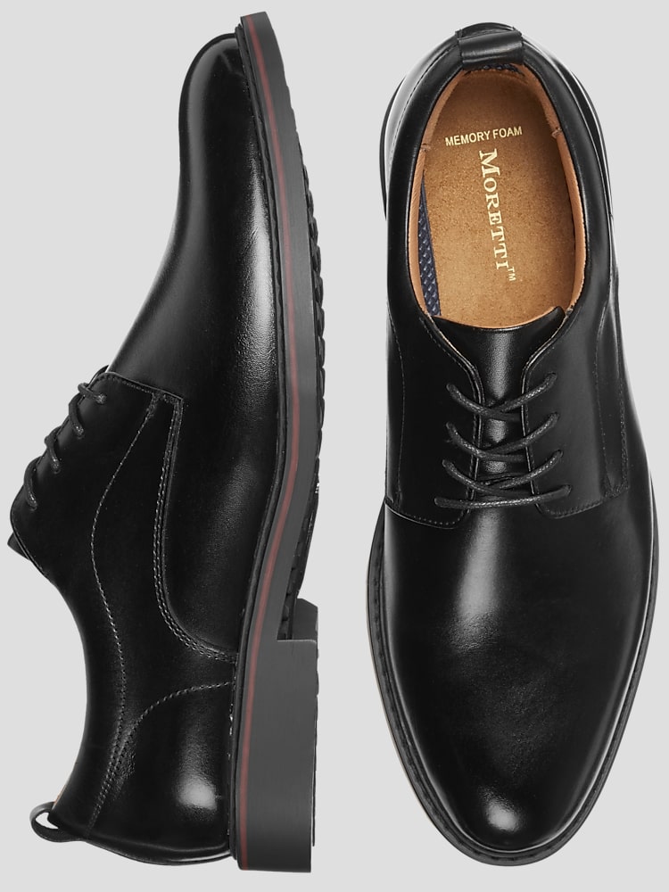 Moretti Macon Plain Toe Leather Oxfords | Dress Shoes | Men's