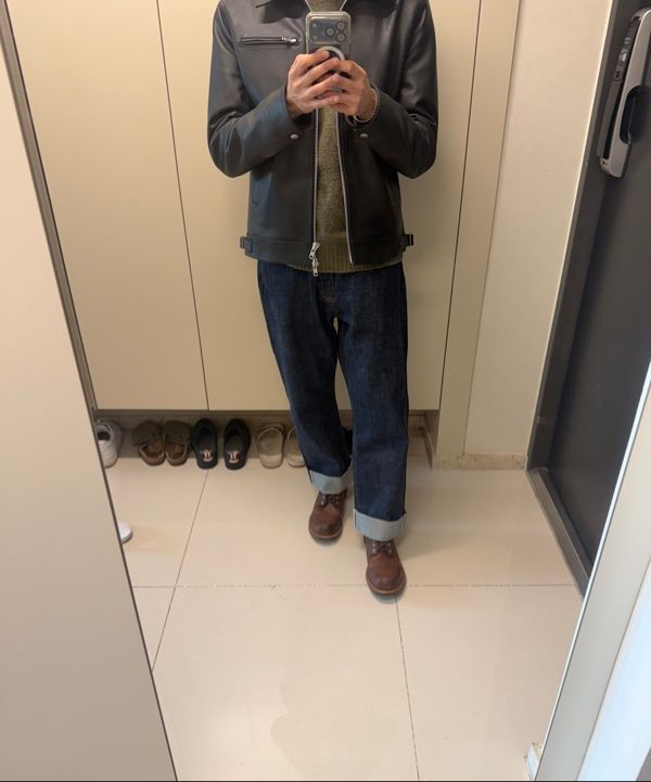 MUSINSA公式 | DOFFJASON 牛革シングルジャケット