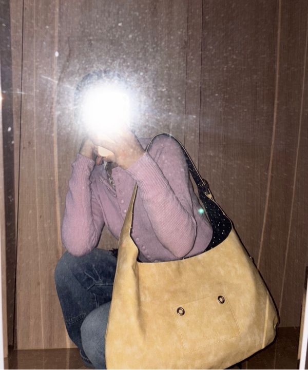 MUSINSA公式 | LETERIE BUCKLE REVERSIBLE SHOULDER BAG_4COLOR