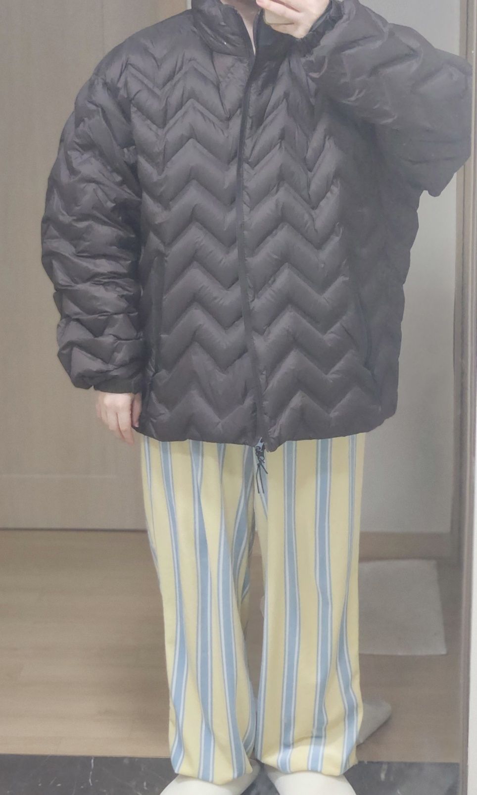 MUSINSA公式 | DIMITRI BLACK VLAD ライトシェル軽量ダウンジャケット_