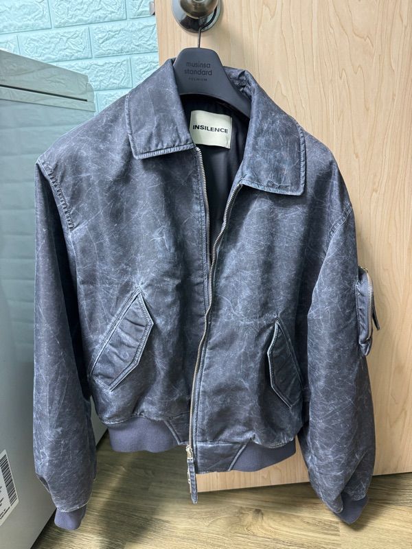 MUSINSA公式 | INSILENCE ピグメントウォッシュドMA-1 INK