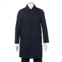 マーガレットハウエル ナイロン ステンカラーコート S メンズ グレー