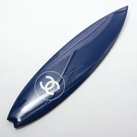 シャネル ココマーク アイコン シュシュ シルク ブラック×ピンク