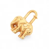 エルメス カデナ エレファント 1997 チャーム GP ゴールド A4145724