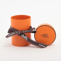 エルメス ツイリー GRAND MANEGE 大調教術 スカーフ シルク オレンジ