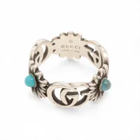 ヴィトン シュバリエール リング 925×ストーン 23.5g シルバー