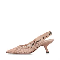 クリスチャンディオール ジャディオール レザー×ファブリック