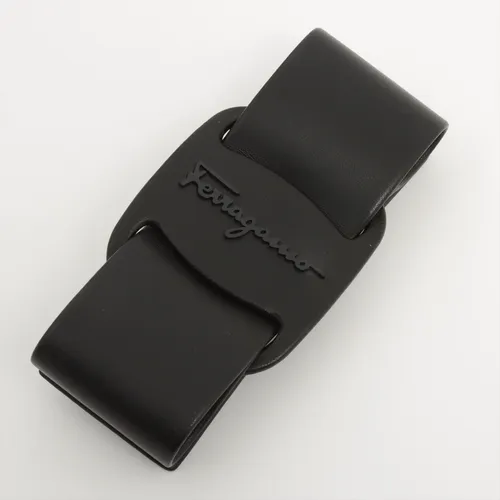 フェラガモ ヴァラリボン GP×革 バレッタ ブラック Aランクの買取実績