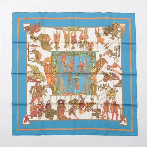 エルメス カレ90 LE TEMPS des MARIONNETTES マリオネットの時間