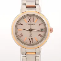 シチズン クロスシー H060-T026583 TI ソーラー 青文字盤 Aランクの