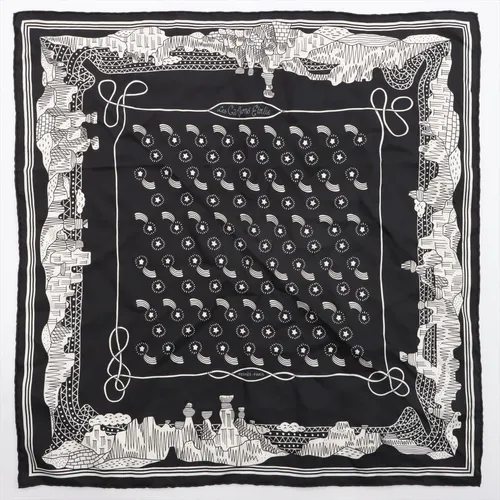 エルメス カレ55 Les Canyons Etoiles 峡谷から星たちへ シルク