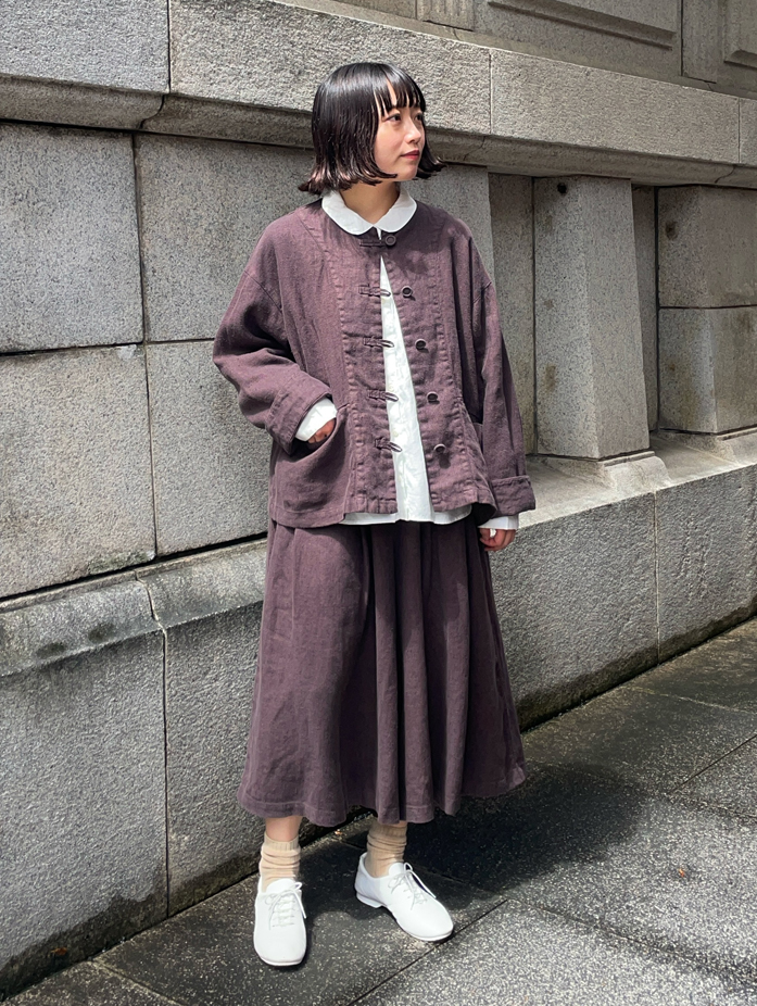 ヘビーリネンタックキュロット｜nest Robe / CONFECT ONLINE SHOP
