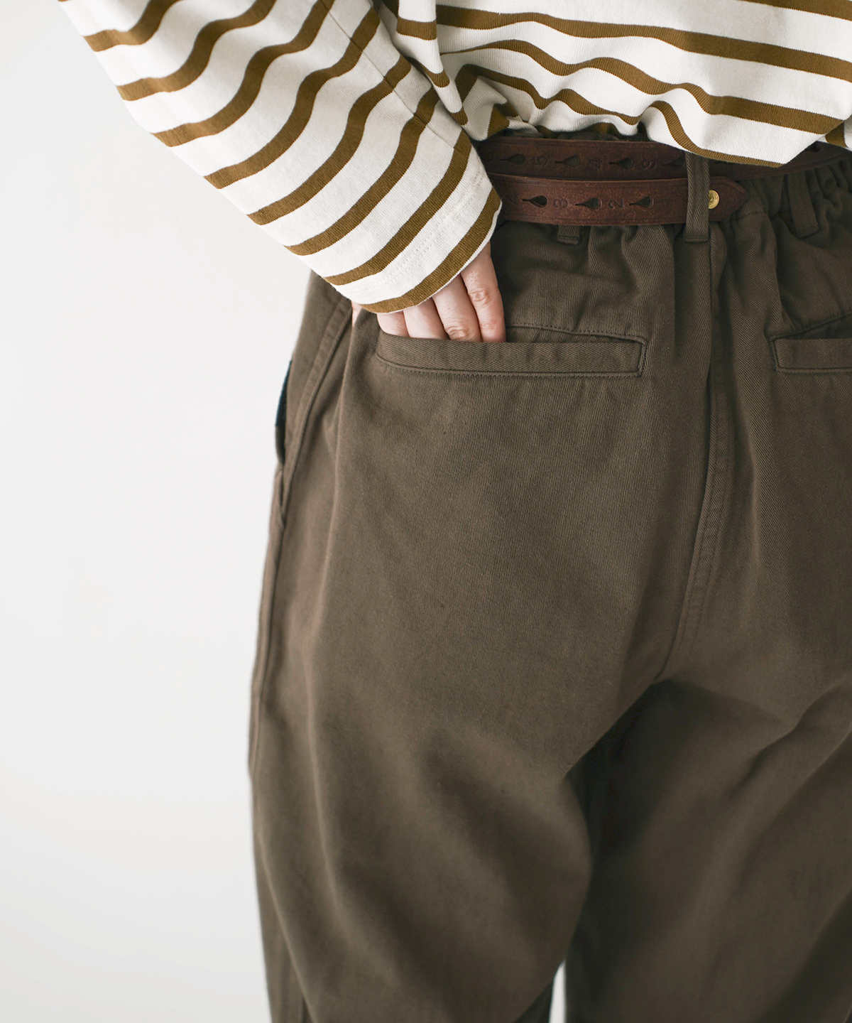 UpcycleLino] BASIC チノテーパードパンツ new color｜nest Robe