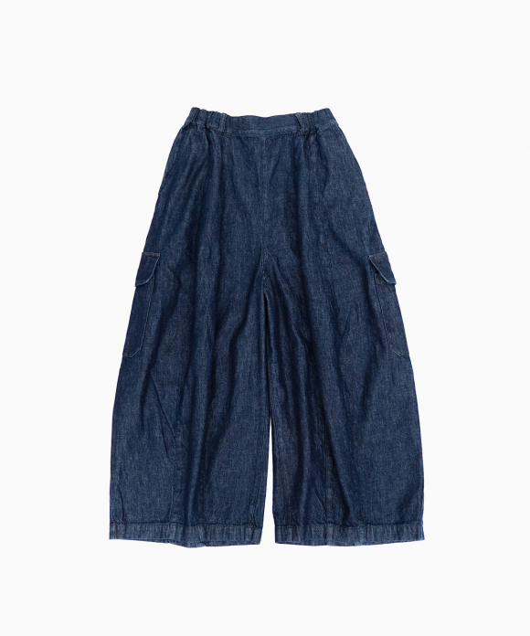 limited item コットンデニムバレルパンツ | PRESS ROOM | nest Robe