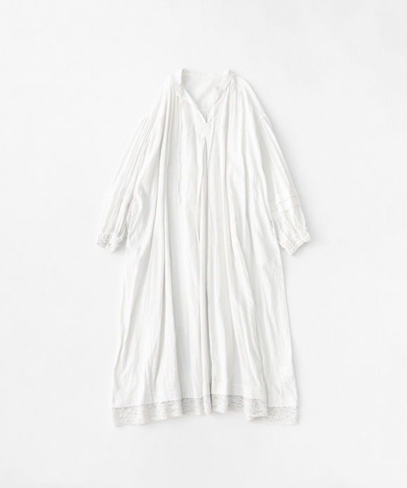 UpcycleLino] 近江晒しレースワンピース｜nest Robe / CONFECT ONLINE SHOP