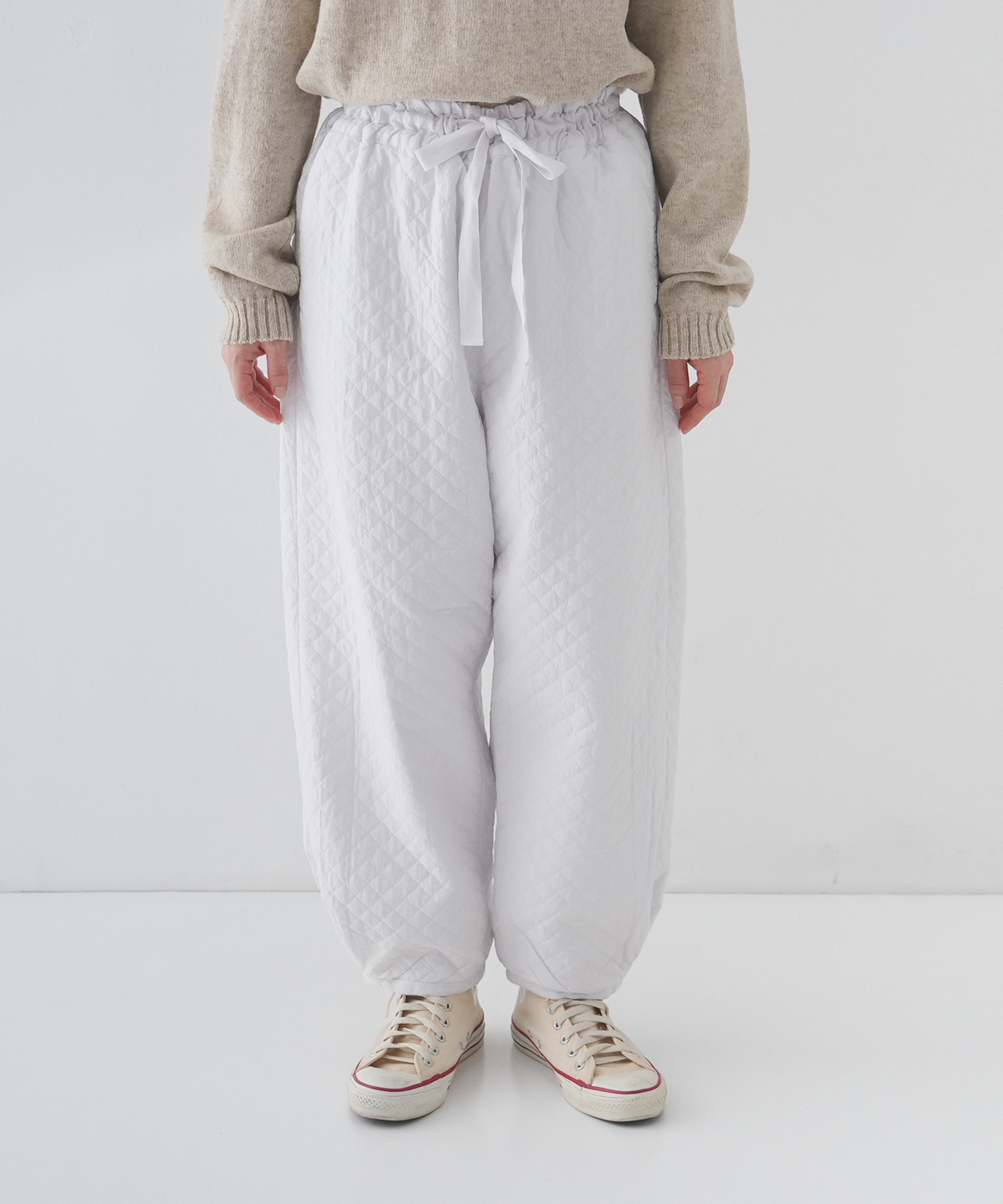 キルティングドローコードトラウザーズ｜nest Robe / CONFECT ONLINE SHOP