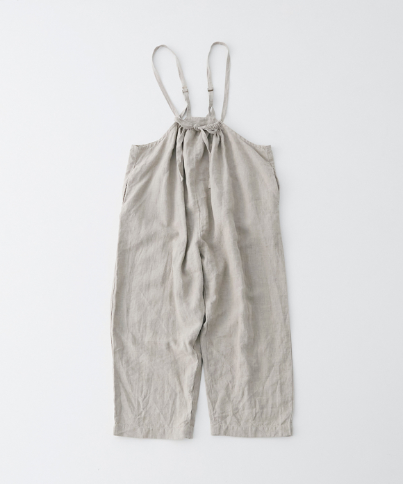 PICK UP】ブラックリネン ドロストサロペット | ONLINE SHOP | nest