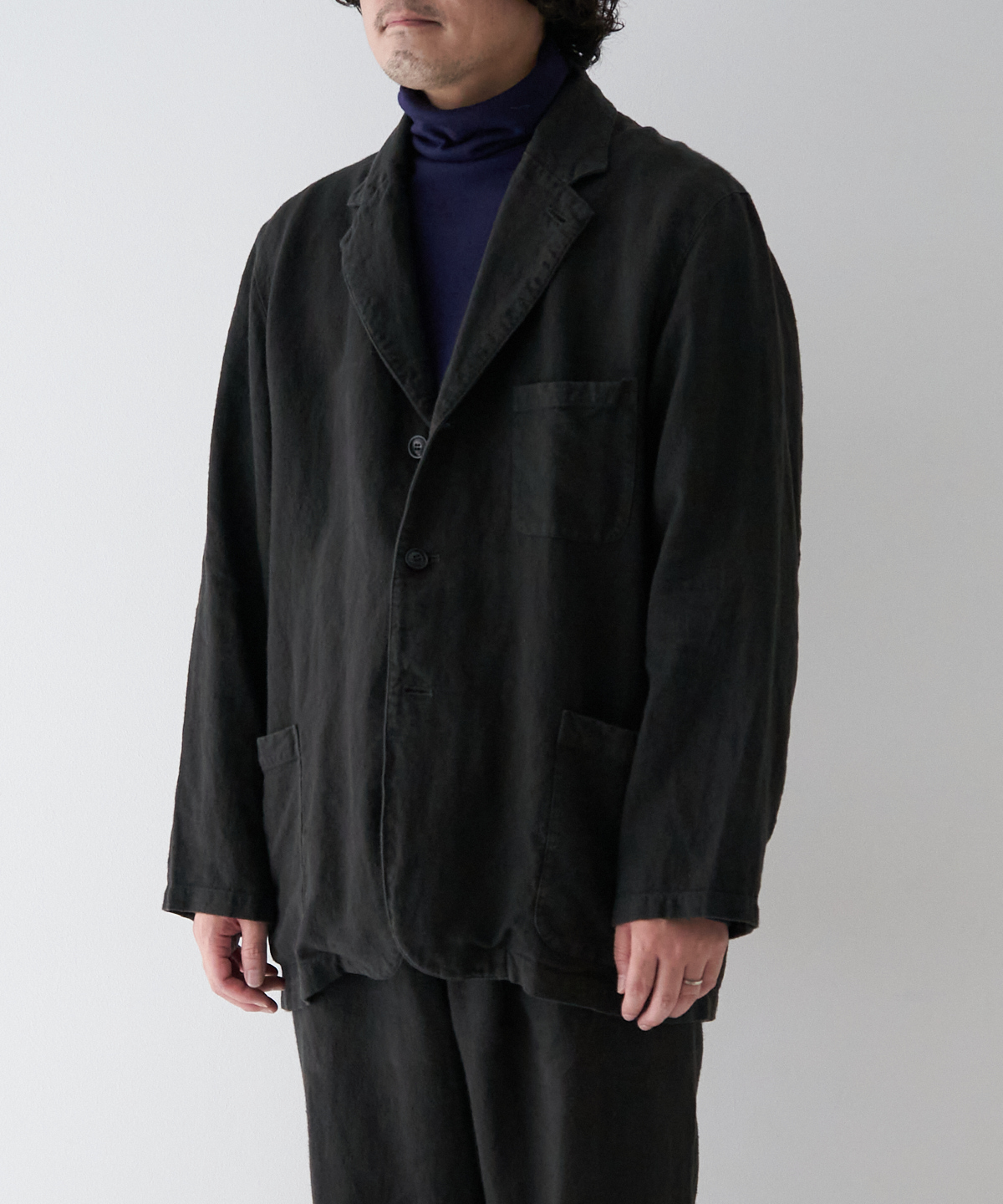 起毛リネン サックジャケット｜nest Robe / CONFECT ONLINE SHOP