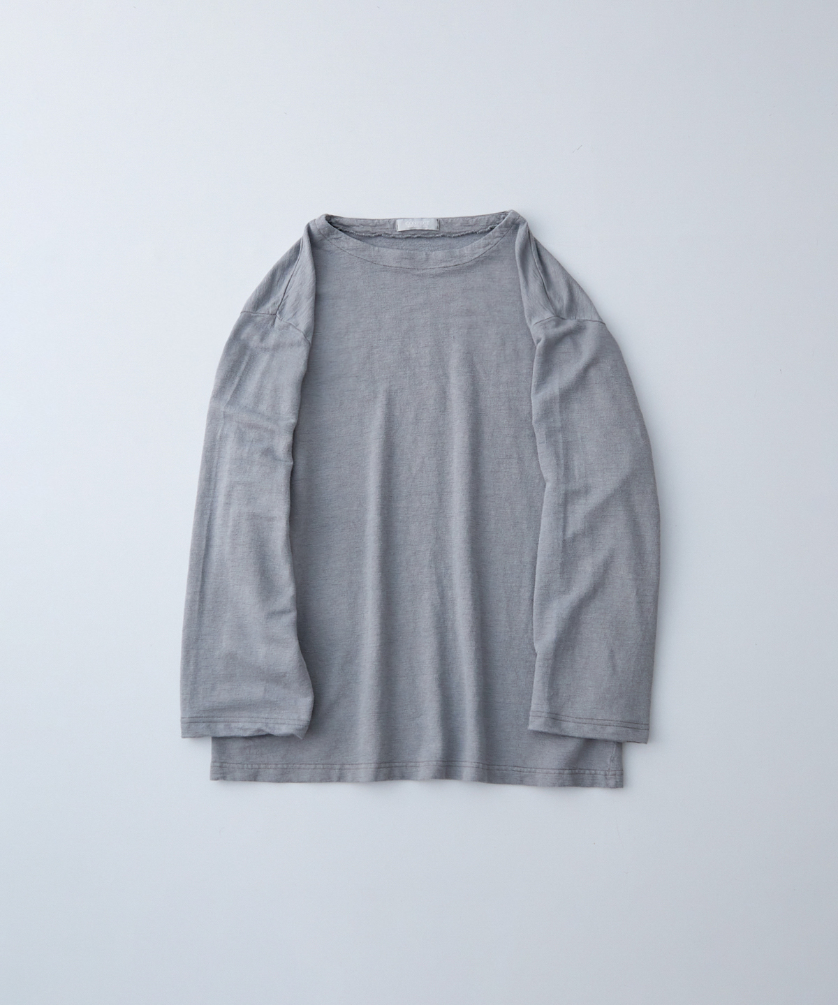 リネンインレー ボートネックプルオーバー｜nest Robe / CONFECT