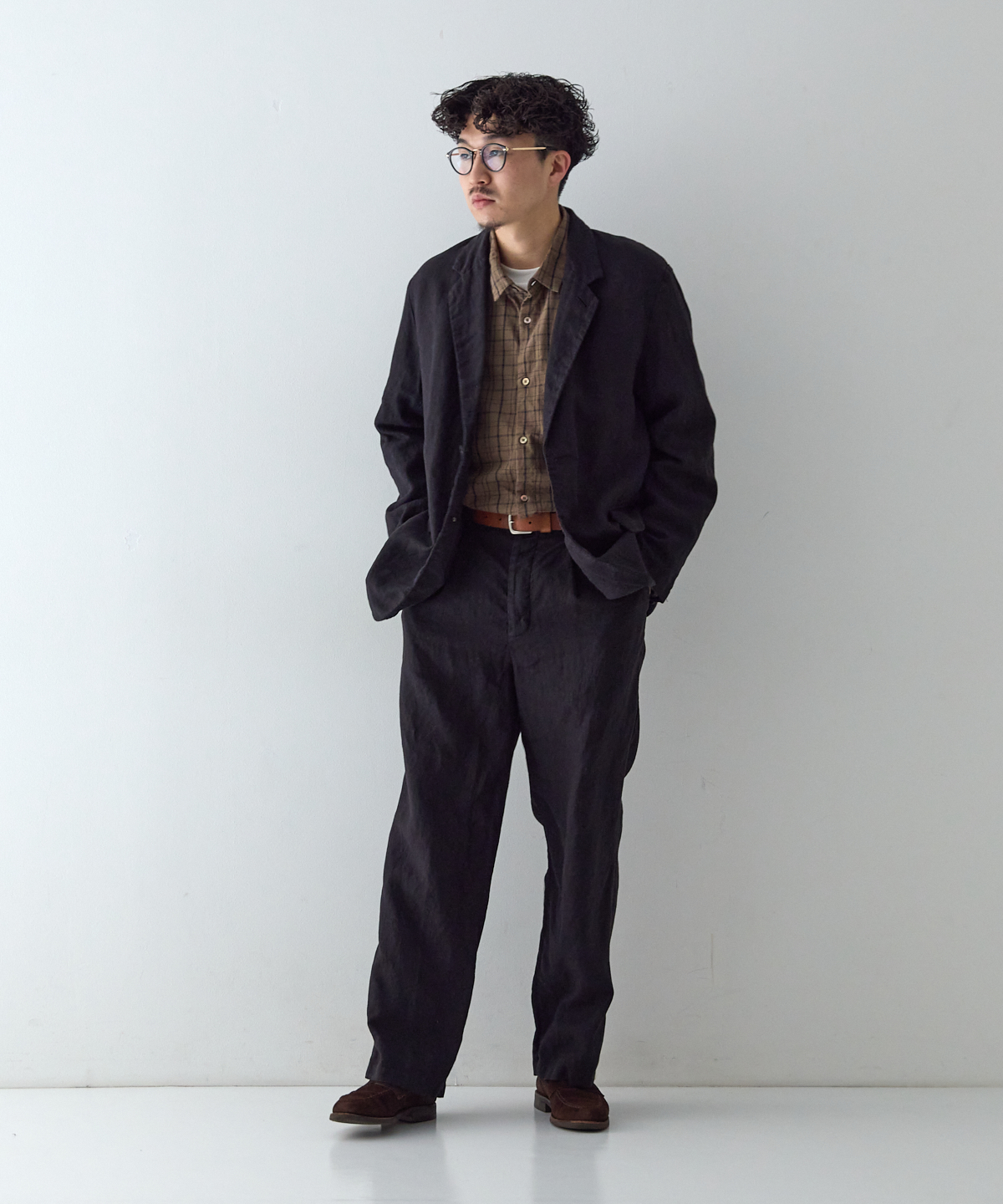 リネン キャンバス ジャケット｜nest Robe / CONFECT ONLINE SHOP