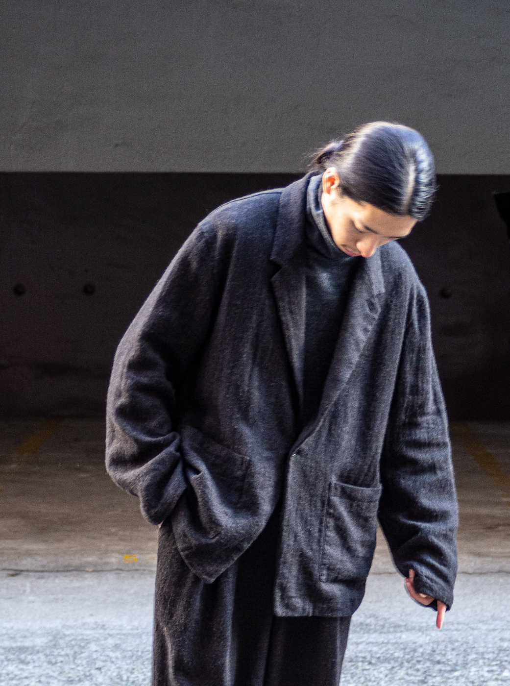 LINEN/WOOL VIYELLA｜nest Robe / CONFECT ONLINE SHOP