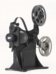 懐かし「8ミリ映写機」復活 手回しハンドルで映像動かす - ライブドア