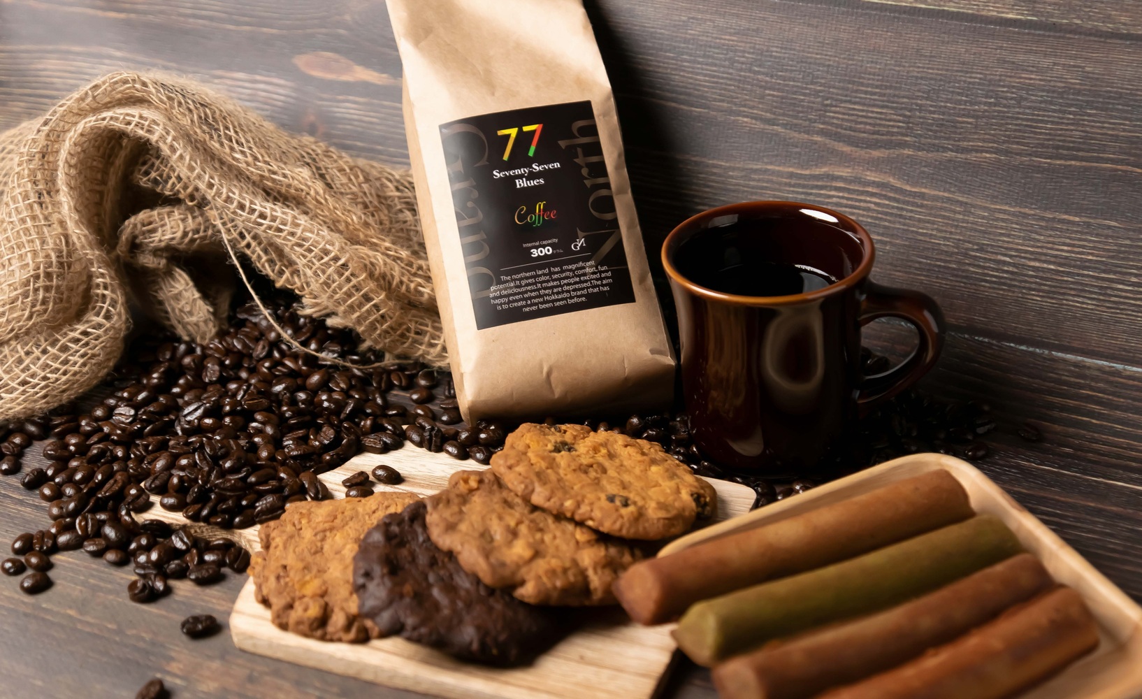 Seventy-Seven コーヒー（豆） 300g | ノースグランド