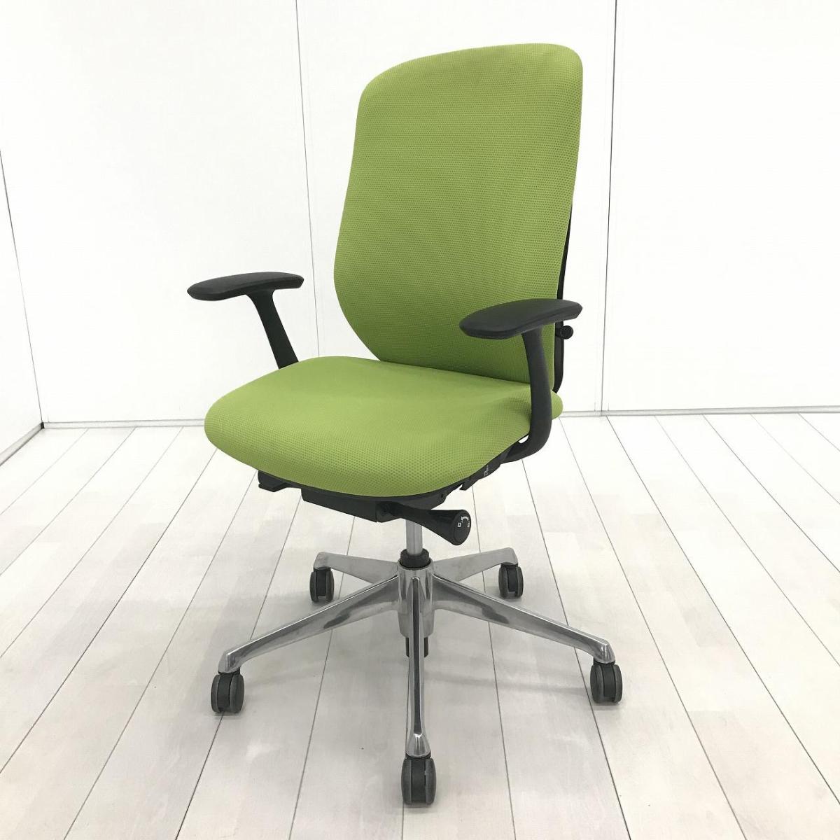 中古】シルフィー C647BR FSF5 オカムラ/okamura 肘付ハイバックチェア