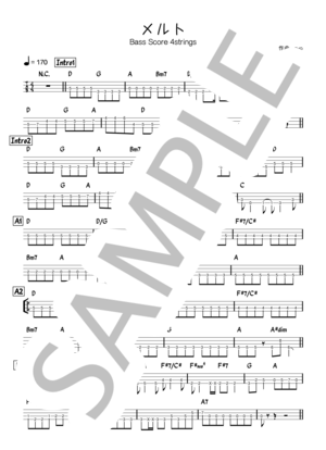 タグ「TAB譜」の楽譜 - Piascore 楽譜ストア